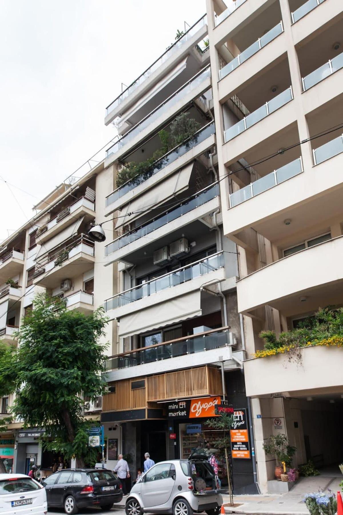アテネElegant Urban Escape 1 Bd Apt In Kolonakiアパートメント エクステリア 写真